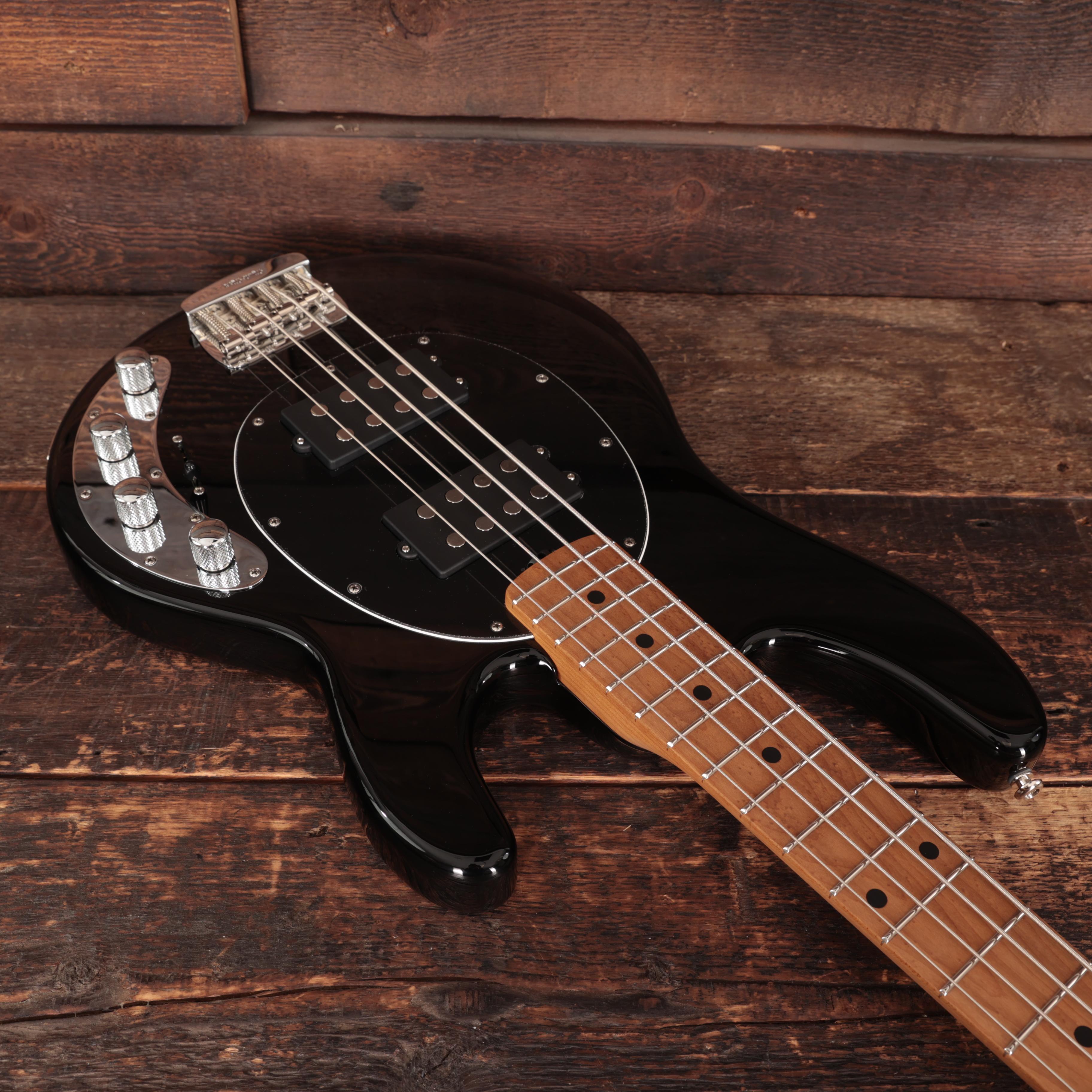 Music Man StingRay Special HH Bass Guitar in Black - Andertons